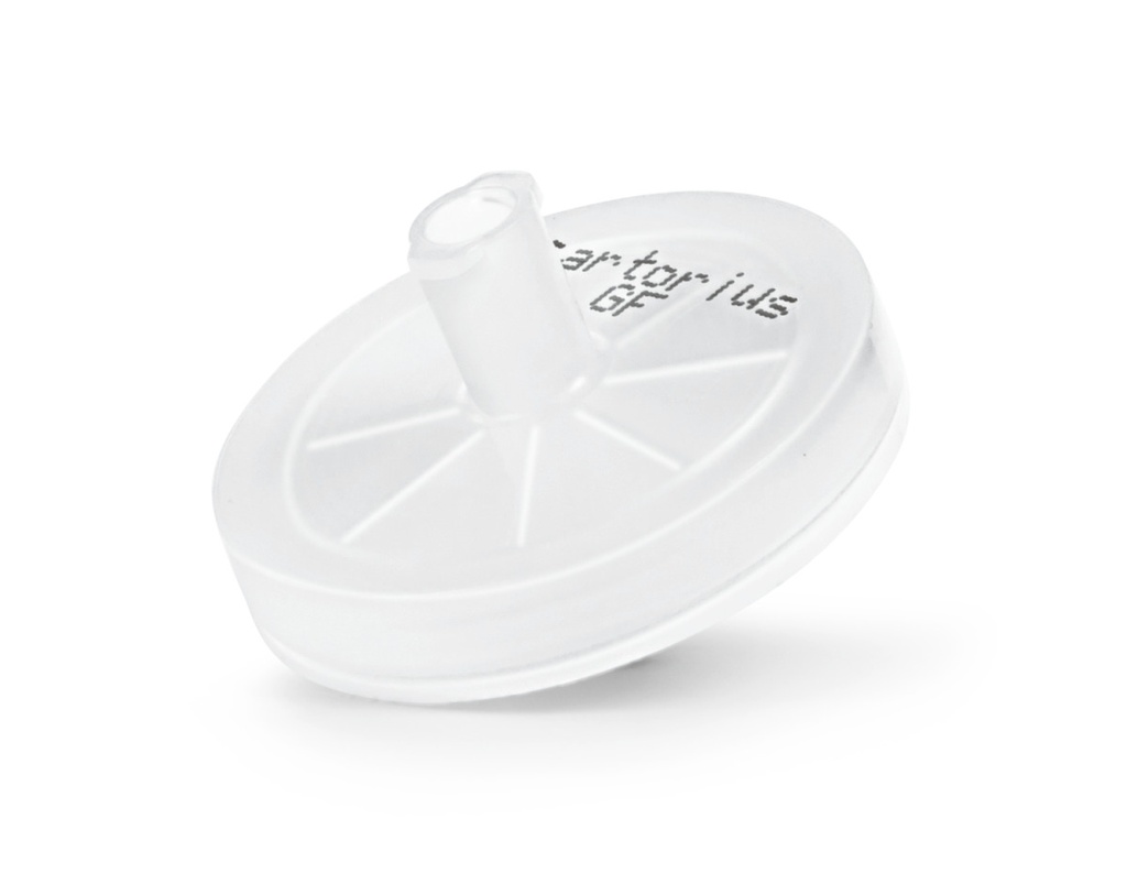 Syringe filter, Sartorius NML Plus, GF, Ø28 mm, 0,70 µm, 50 pcs