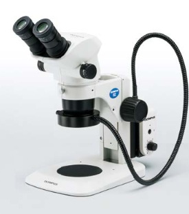 [5611006] Stereo Microscope, Olympus SZ51, 8x - 40x w/ Ring light