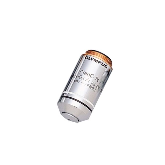 [5624034] Objective, Olympus PLCN100XO/1.25 Plan Achromat C, Oil, 100x, FN22