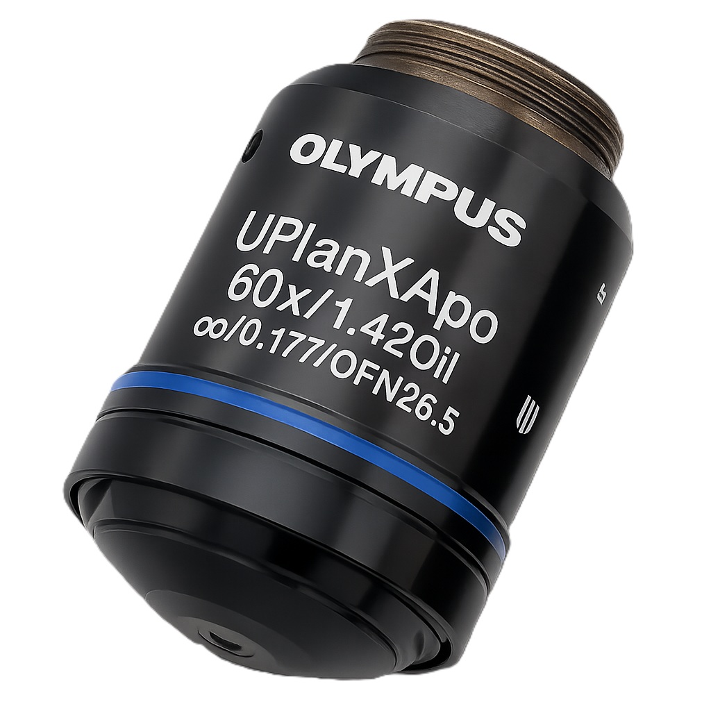 [5624226] Objective, Olympus UPLXAPO60XO/1.42 Universal Plan Extended Apochromat, Oil, 60x, FN26.5