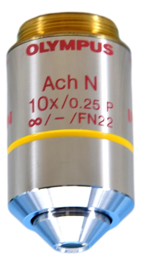 [5624400] Objective, Olympus ACHN10XP/0.25, Strainfree Achromat Pol, 10x, FN22