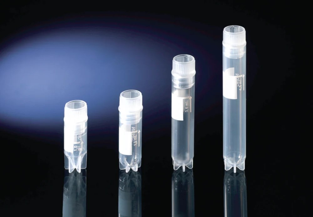 [6054193] Cryotube, Nunc, PP, sterile, int. thread, conical star-shaped, 1 ml, 10 x 50 pcs