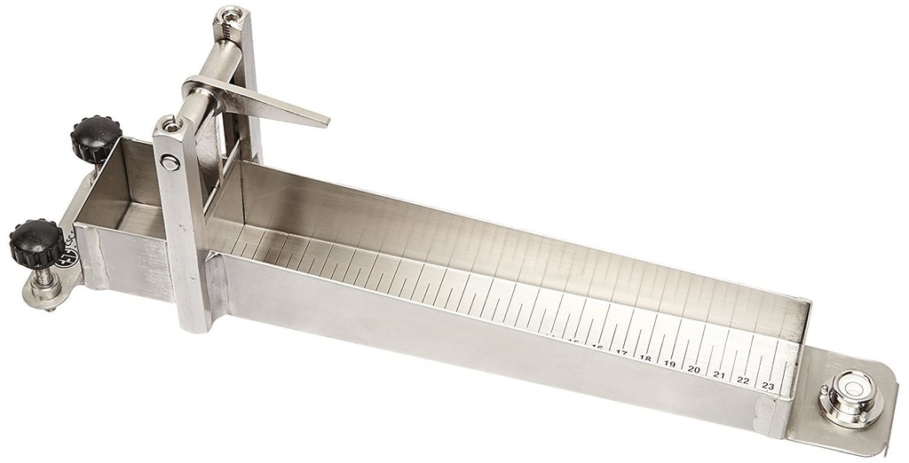 Bostwick Consistometer, steel, 76x140x356mm