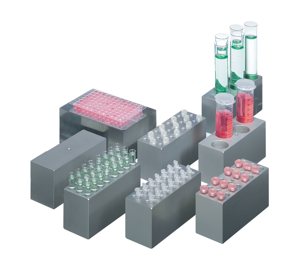 Interchangable block QB50, for 4 tubes, 29 x 50 (d