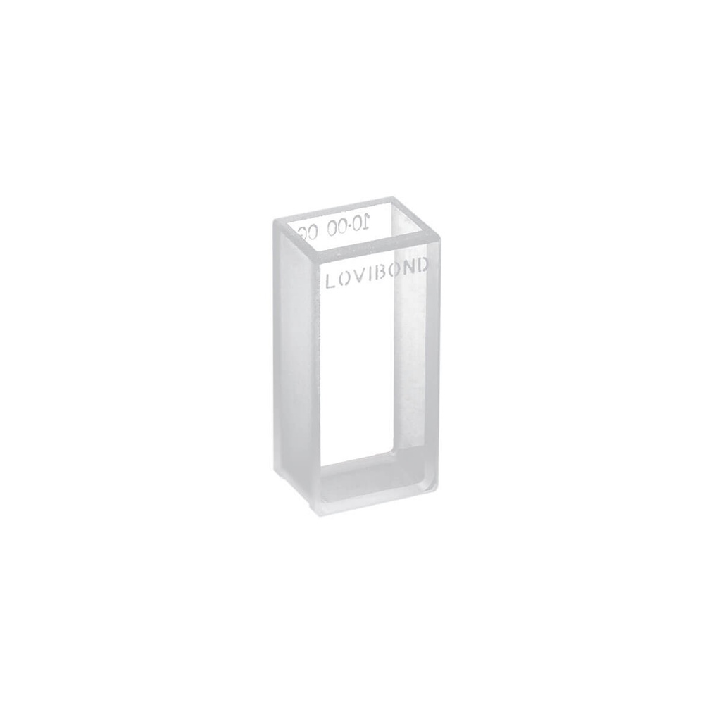 Cuvette, optical glass cell, Lovibond W600/OG/10, 10 mm