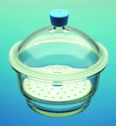 Desiccator Ø 300 mm plastic knob lid and plate