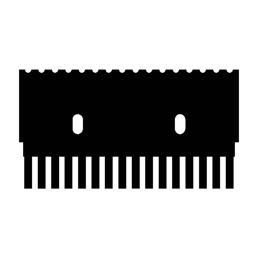 Comb, 16 sample, 0.75 mm thick