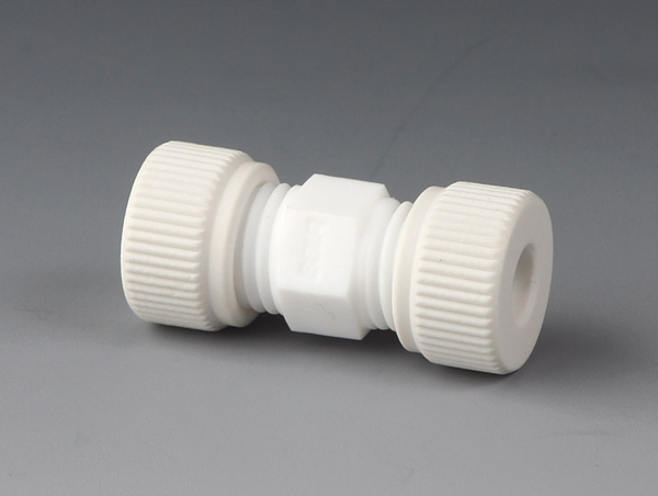 Tube fitting, straight Ø 4 mm PTFE/PTFE