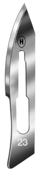 Scalpel blades no. 23, sterile