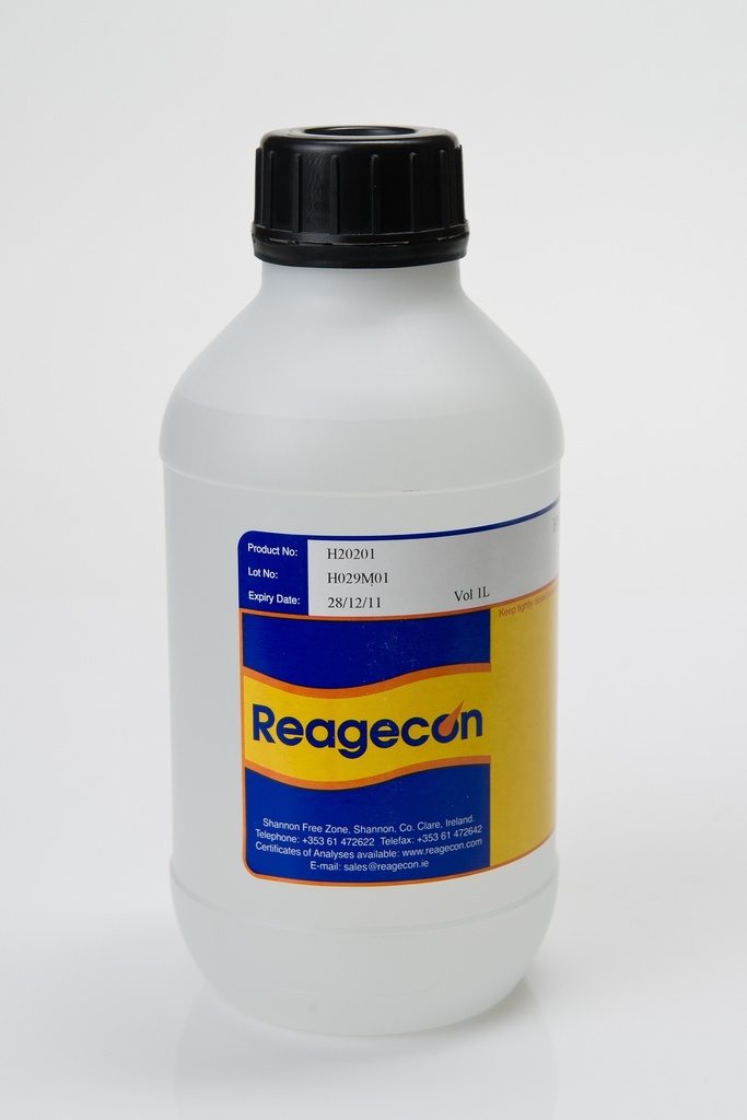 [6233961] Turbidity Standard, Reagecon, Non Ratio 0,0 NTU, 100 mL