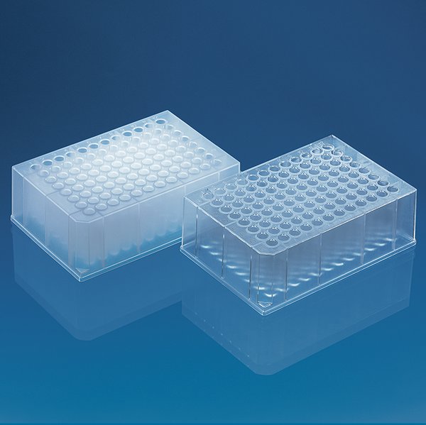 Deep well plate, 1,1ml, PS