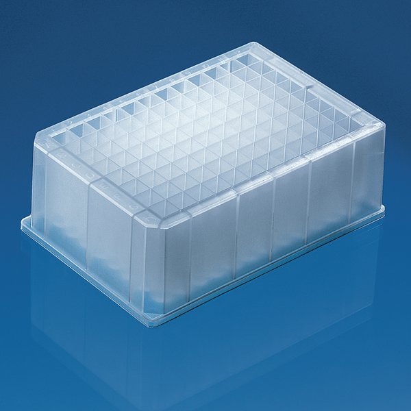 Deep well plate, 2,2ml, PP