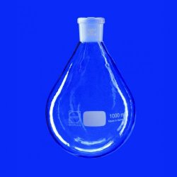 Evaporating flask w/con. ground joint, Ø33ml, 10ml