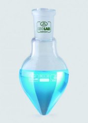 Pear shape flask 50 ml NS 14/23, Boro 3.3