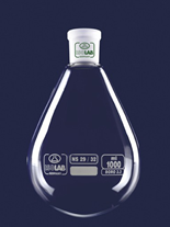 Evaporating flask100 ml bush NS 29/32