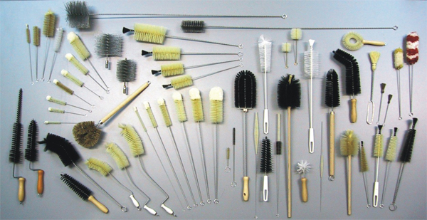[6237788] Hinge glasses brush 440mm bristled falb, w/ hinge