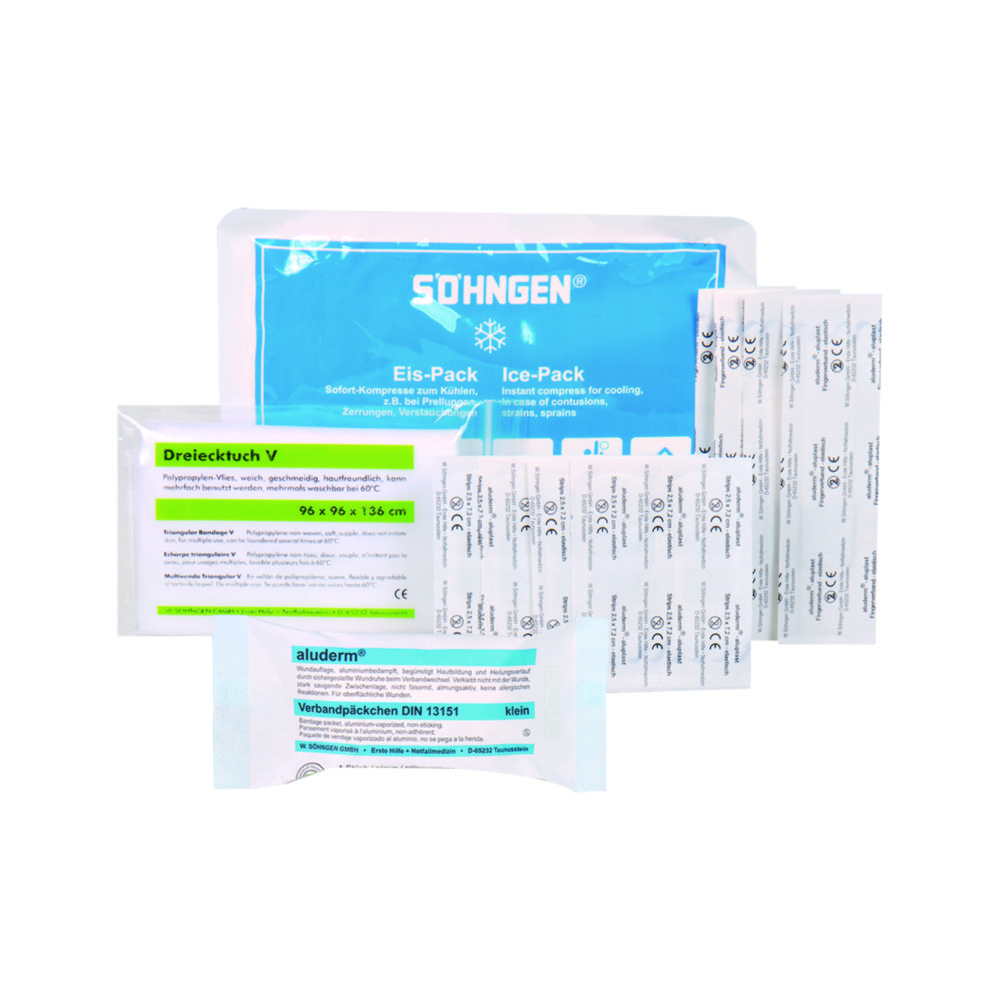 Refill First Aid DIN 13157, W. Söhngen, 16 parts