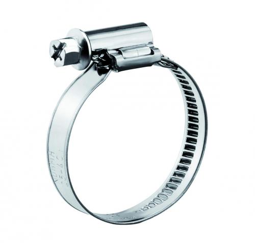 Worm-drive tubing clamp, 40-60 mm, 9 mm Bb.