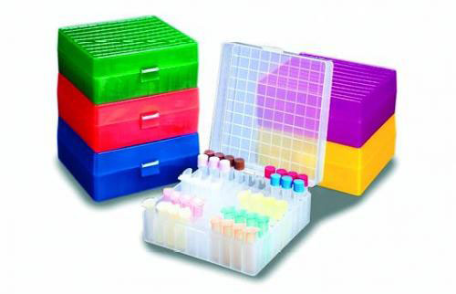 [6243162] Storage box with snap-lid natural, 50 places