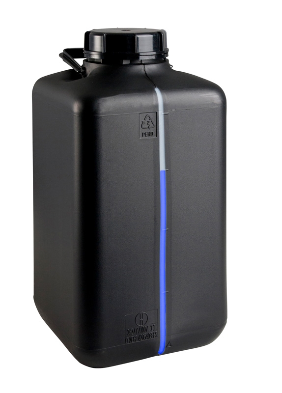 Canister, SCAT, Type 2, HDPE, S 90, UN approved, conductive, level ind., 10 L