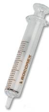 [6253931] Glass syringes 1 ml, Dosys 155 grad., glass luer
