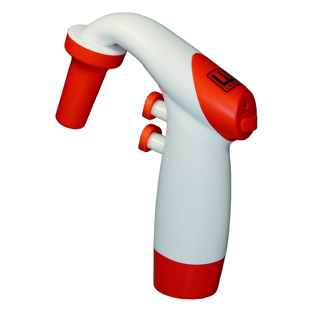 Pipette pump, LLG easy, with charging station, EU-plug