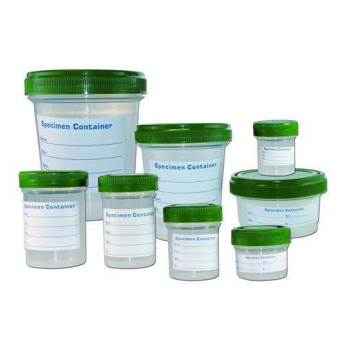 Sample container, PP, screw cap, Ø50 mm, 70 ml