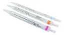 [6265882] Serological pipette, LLG, short, PS, 10 mL : 0,2 mL, Ø 15 mm, sterile, orange, filtered
