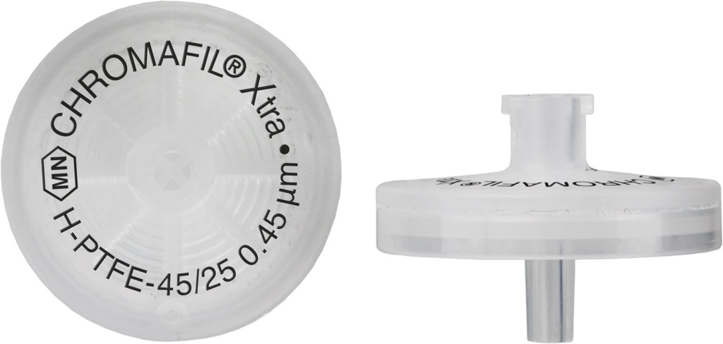 Syringe filter, Macherey-Nagel CHROMAFIL Xtra, H-PTFE, Ø25 mm, 0,45 µm, 400 pcs