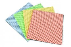 Universal tissue red/white 38x38 cm