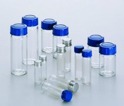 Sample jar 15 ml, Ø27x45mm, aluminium screw cap
