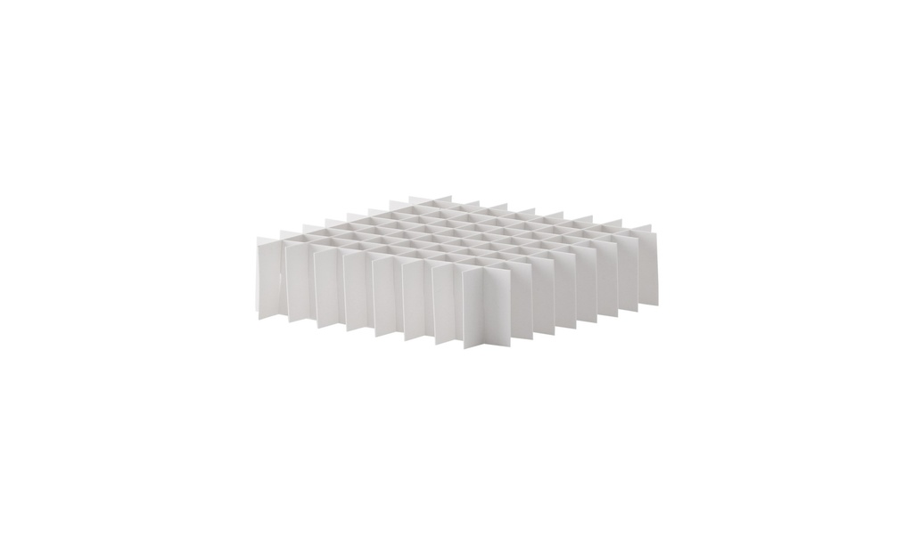 [1522105] Grid divider, TENAK, 133 x 133 mm, 30 mm high, 6 x 6 cells