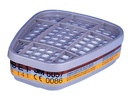 [6269589] Gas-, vapour filter, 3M 6057, ABE1, cartridge, bajonet, multigas