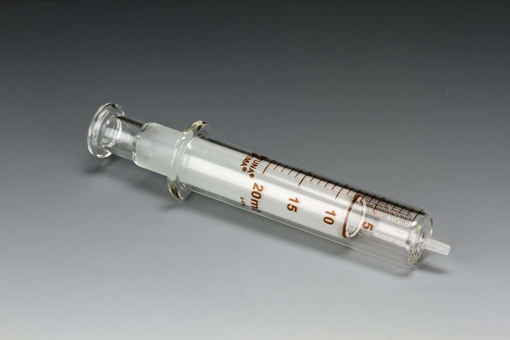 LLG-Glass-Syringe, 50ml, with glass LUERSLIP