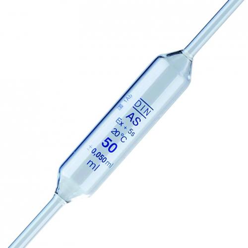 Volumetric pipettes, LLG, cl. AS, 310 mm, 1 ml, 10 pcs.