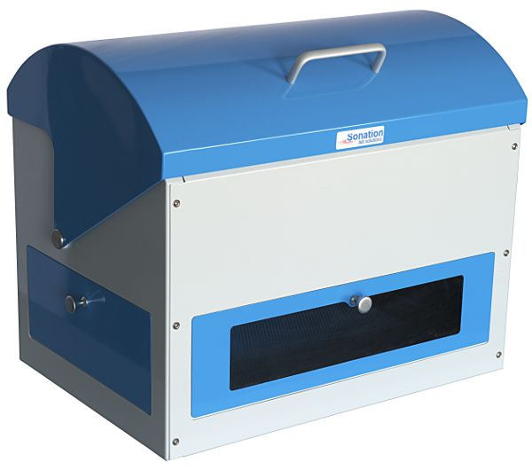 Noise reduction box, for ultrasonic baths size XL