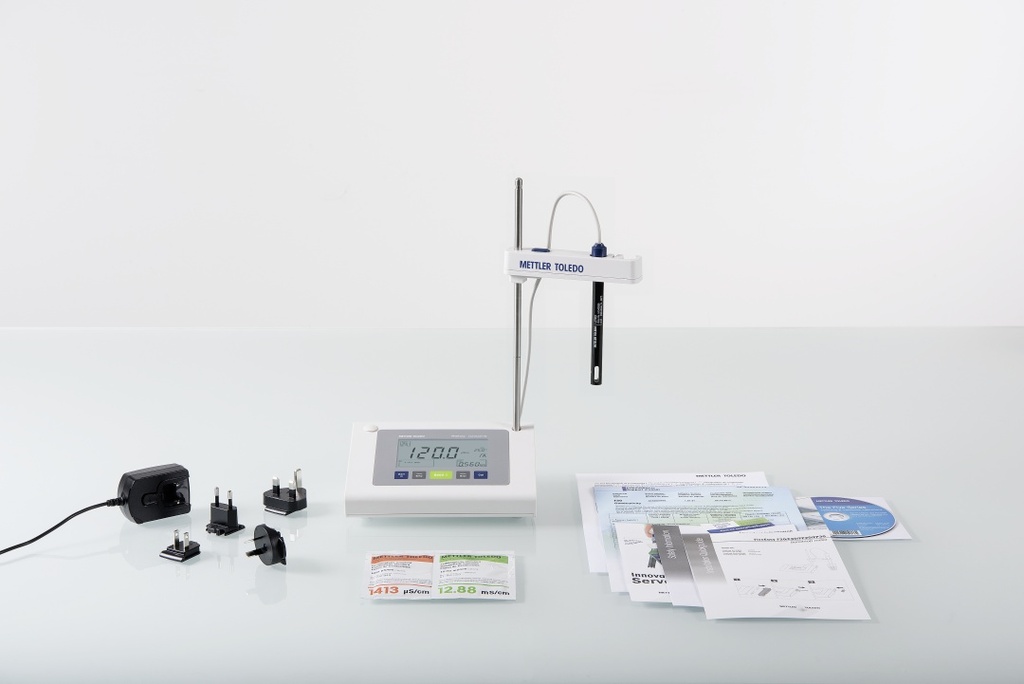 [6280108] Conductivity meter, Mettler-Toledo FiveEasy F30-Std-Kit, with electrode