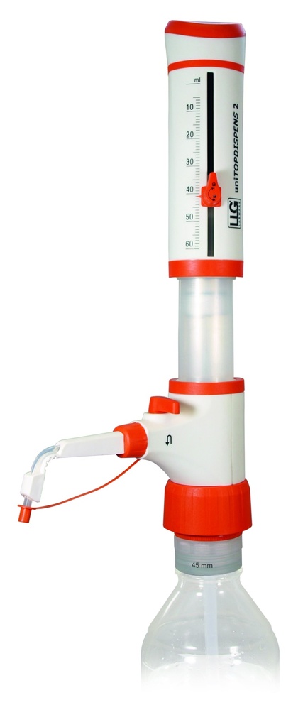 LLG uniTOPDISPENS 2 dispenser, 2,5 - 30 ml
