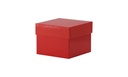 Cryobox, TENAK, 133 x 133 x 100 mm, PP coated cardboard, red