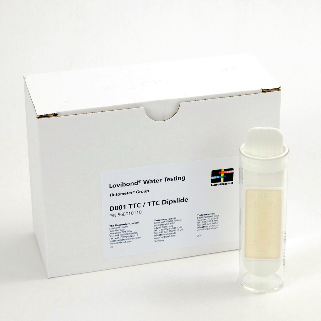 Dipslide, Lovibond D001 TTC/TTC, for total count