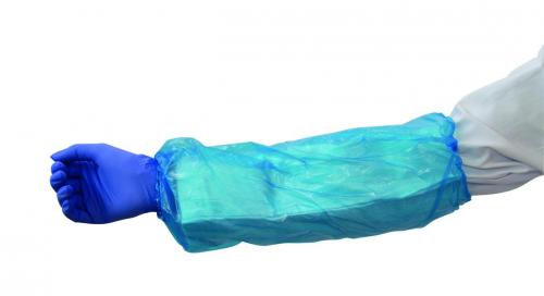 Protective Sleeves, LLG, 40 µm thick, blue, 100 pieces