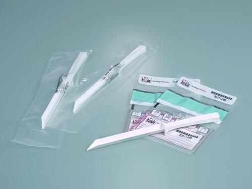 SteriPlast scoop 150ml, PS length 216mm, blue, det