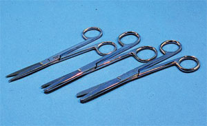 [0976506] Scissors, poined-blunt, 160mm