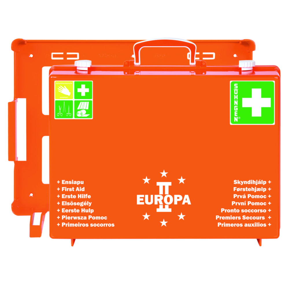 [6286492] First aid case EUROPA II DIN 13169, W. Söhngen, 400x300x150 mm