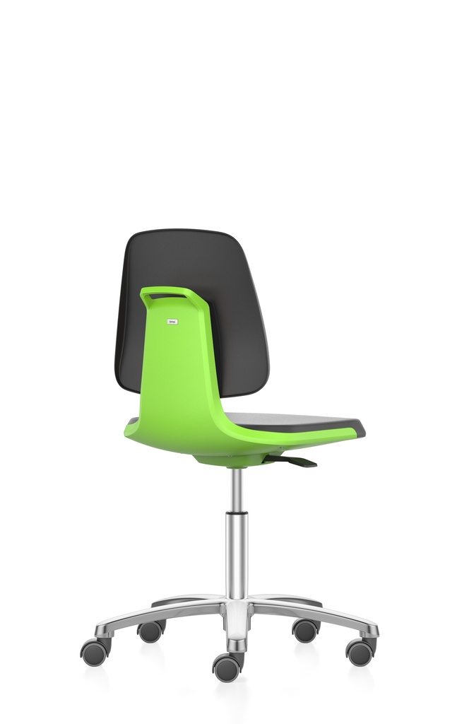 [6291430] Labsit-chair, PU-skum, castors, green, 450-650 mm