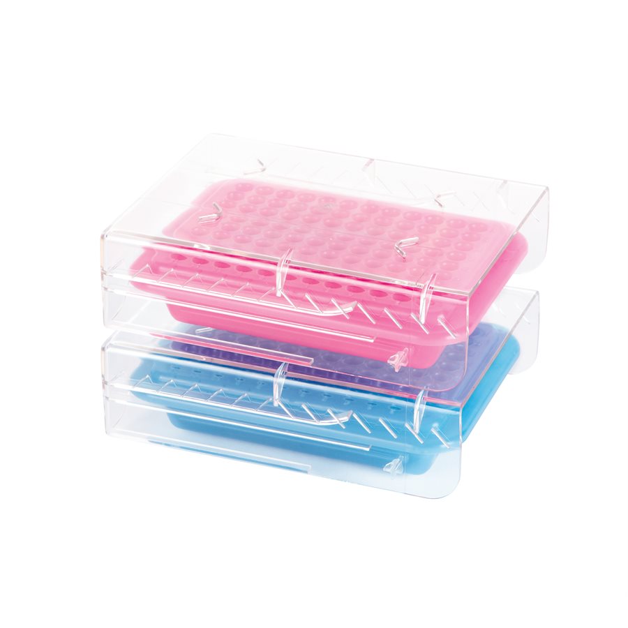 [6292159] PCR® Cooler, blue and pink, 96 well