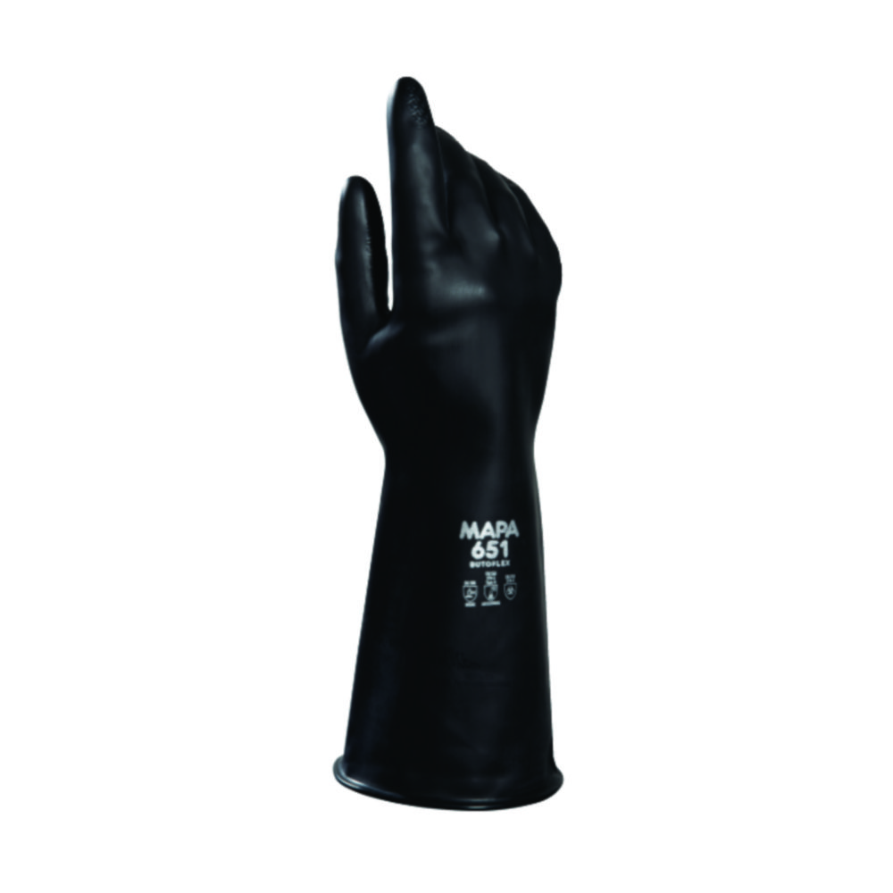 [6316500] Chemical protection gloves, MAPA Butoflex 651, size 7