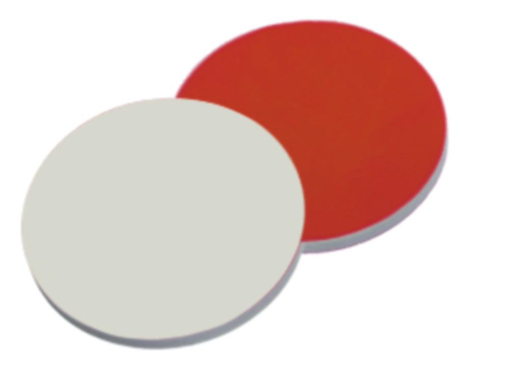 [6320295] Septa, LLG, for N 13 screw caps, gummi(red)/PTFE(beige) 45 A