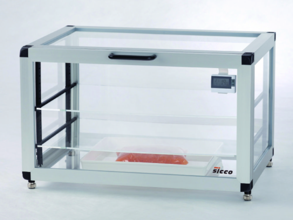 Horizontal-Star Desiccator wit h magnetic lock, PM