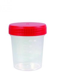 [6803183] Sample container, PP, red cap, Ø63mm, 120ml